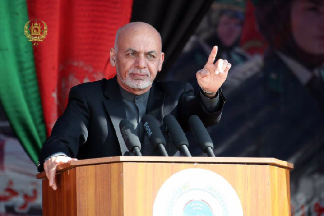 Ghani Vows to Address  Problems Facing Martyrs’ Kin